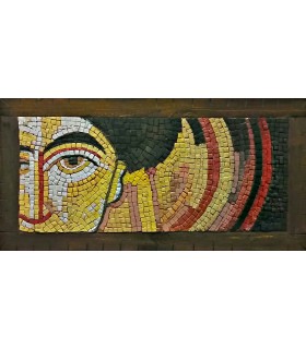 PARTICOLARE DELL'OCCHIO DI GIUSTINIANO