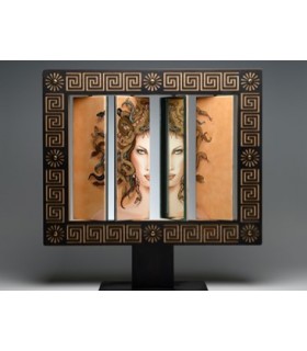 MEDUSA - Bi-face mirror with 4 rotating sections