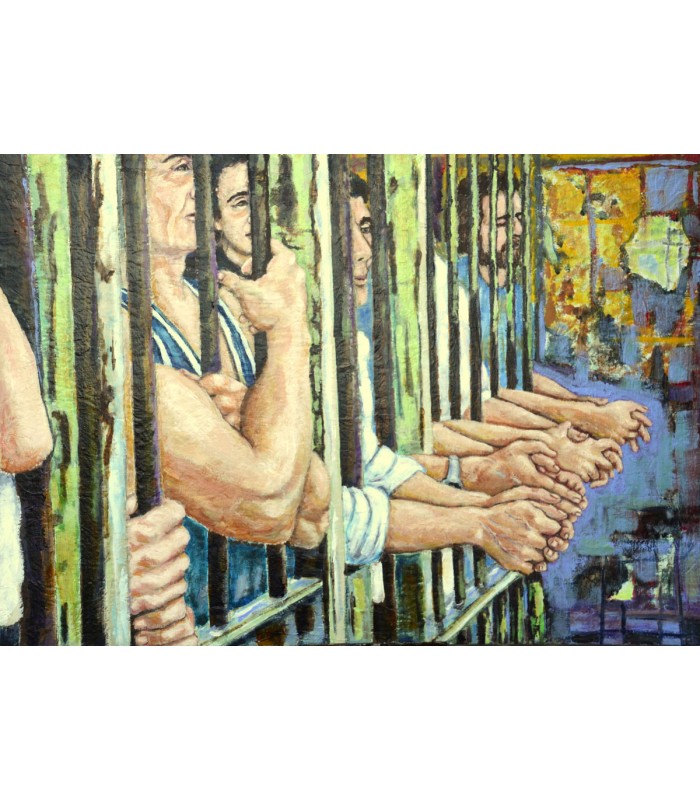 HANDS BETWEEN THE BARS