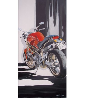UNA MOTO E LA SUA OMBRA